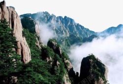 怪石嶙峋庐山的美丽河山高清图片