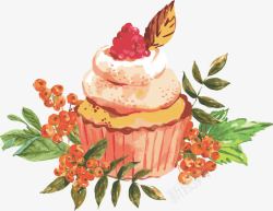 甜食设计手绘蛋糕高清图片