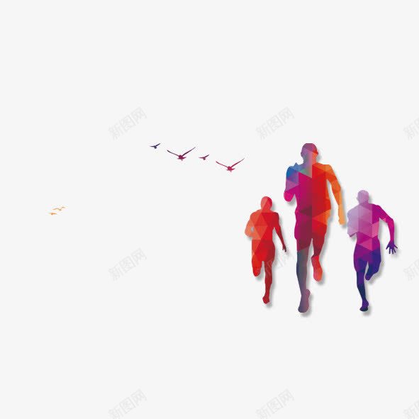人物png免抠素材_88icon https://88icon.com 人物剑影 体育活动宣传海报 奔跑的人物剪影 马拉松 马拉松海报素材