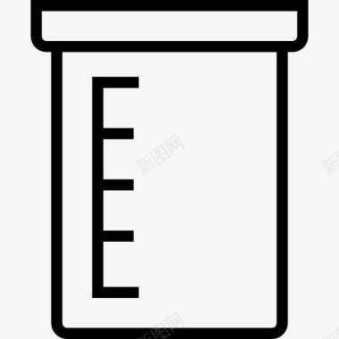 实验室实验容量瓶图标图标