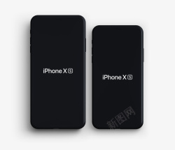 黑色iPhone新款的背面素材