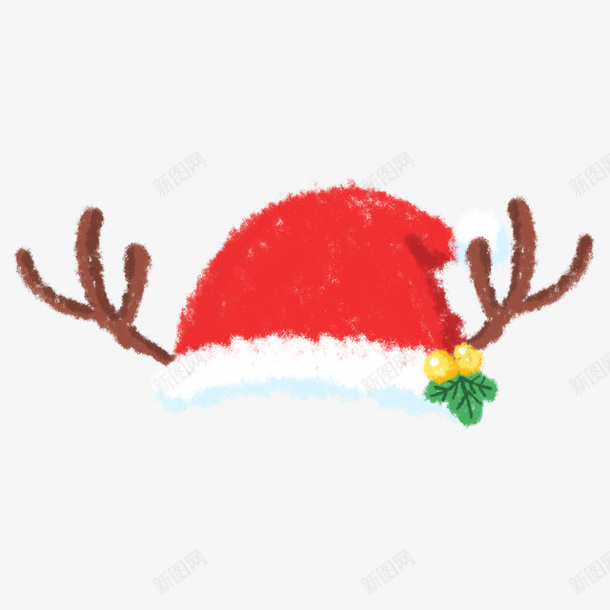 圣诞圣诞帽2png免抠素材_88icon https://88icon.com 圣诞帽 圣诞节 素材 装饰