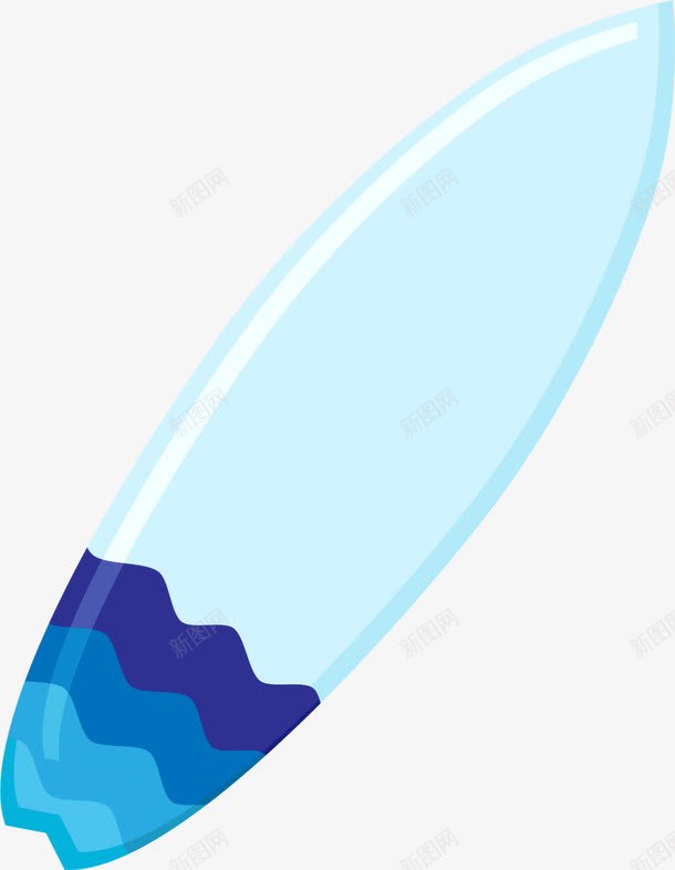 世界海洋日蓝色冲浪板png免抠素材_88icon https://88icon.com 一个冲浪板 世界海洋日 冲浪运动 划桨板 夏季冲浪 简约冲浪板 蓝色冲浪板