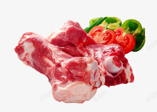 新鲜食物png免抠素材_88icon https://88icon.com 大骨 猪 猪大骨 生鲜 西红柿 食物原料 餐饮美食
