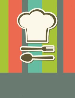 西餐厅菜单封面创意logo素材