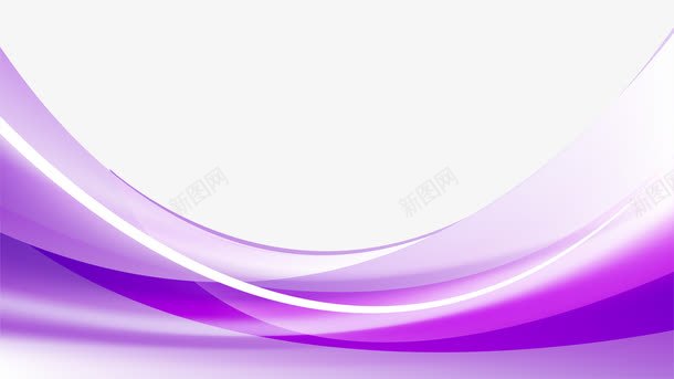 紫色线条渐变波浪线png免抠素材_88icon https://88icon.com 波浪线 波纹线 渐变 紫色 线条