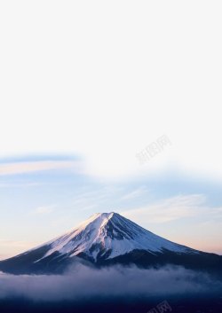 日本旅游展架日本富士山高清图片
