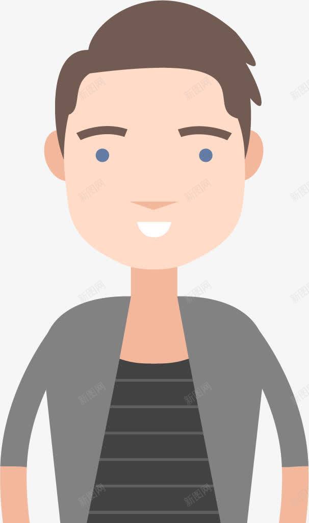 卡通男生png免抠素材_88icon https://88icon.com 中学生 卡通男生 矢量男生