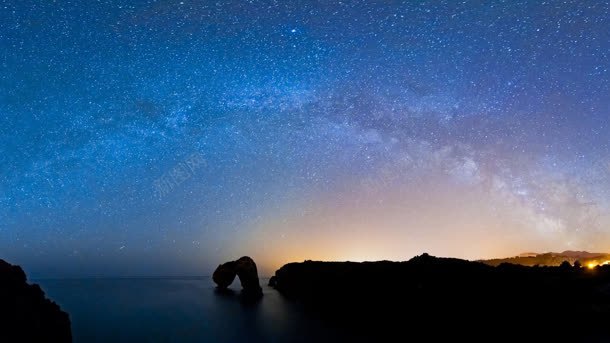 唯美自然山水的夜空星空jpg设计背景_88icon https://88icon.com 夜空 山水 星空 自然