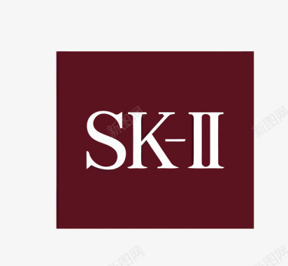 手绘美妆化妆品SK2美妆个护品牌LOGO图标图标