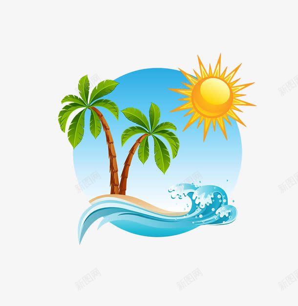 海洋和椰子树png免抠素材_88icon https://88icon.com H5 H5背景 PSD分层 儿童 卡通 学生 手绘 暑期夏利营 汽车 蓝天