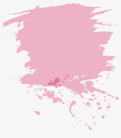 创意粉色动感笔刷图素材