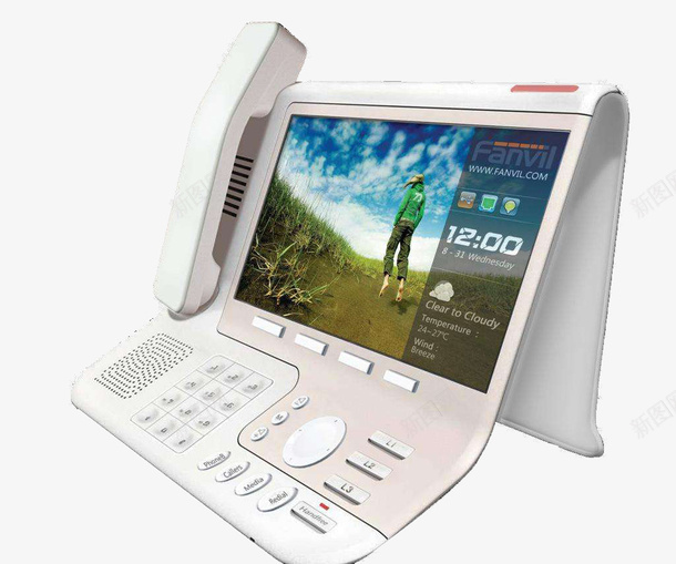 有线网络视频电话机png免抠素材_88icon https://88icon.com wifi 可视 可视电话 家用 对讲电话 智能 有线 白色 网络 视频电话机
