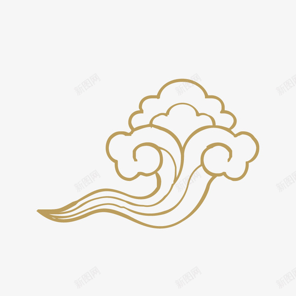 卡通简约祥云装饰广告png免抠素材_88icon https://88icon.com 七彩祥云 云朵 喜庆装饰 海报设计 祥云 简约文艺祥云 贺卡装饰 黑板报设计