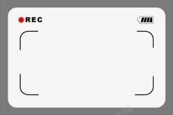 一张rec边框素材