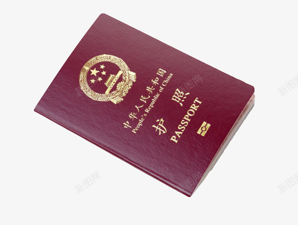 红色封面中国护照实物png免抠素材_88icon https://88icon.com 中国 侧面 公民 国境 国籍 居留 护照本 旅行 简体 证件 证明 身份 通行证