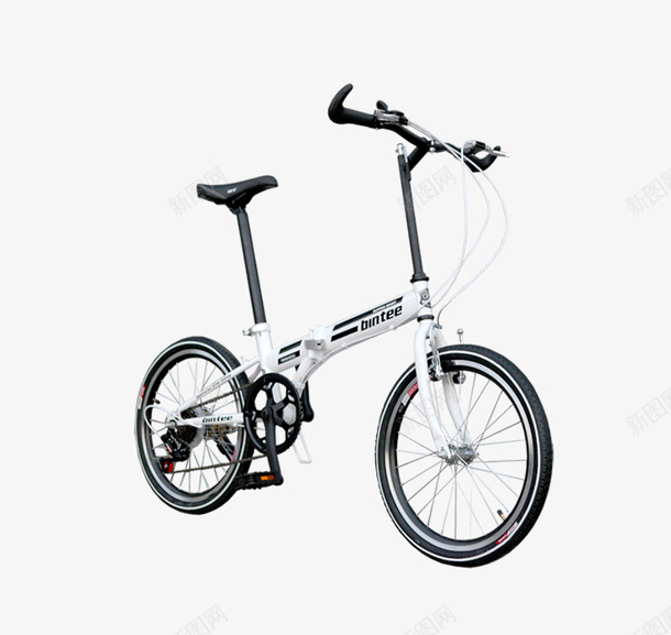 绿色环保创意迷你折叠自行车png免抠素材_88icon https://88icon.com 创意 绿色环保 自行车 迷你