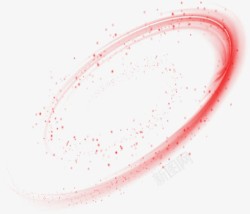 红色曲线旋转图素材