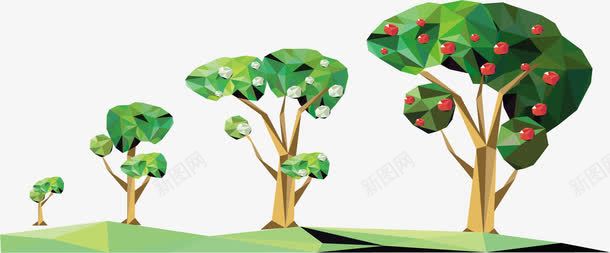 果树成长过程png免抠素材_88icon https://88icon.com Q版苹果树 个人成长 农林 卡通 成熟 果园 果树 结果 苹果树 过程