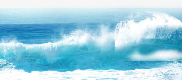 透明海浪图png免抠素材_88icon https://88icon.com 汹涌的海浪 浪花 蓝色海水