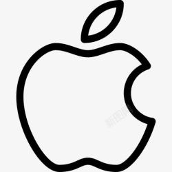 线性手机线苹果iPhone线图标标志移动高清图片