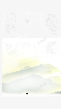 淡色花纹背景元素网站背景装饰淡色高清图片