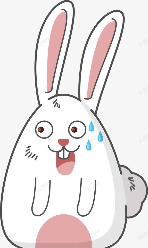 冷汗的小白兔png免抠素材_88icon https://88icon.com 兔子简笔画 兔牙 冷汗 卡通可爱 小兔子 小动物 小白兔 滴汗 生肖 表情包 酷兔