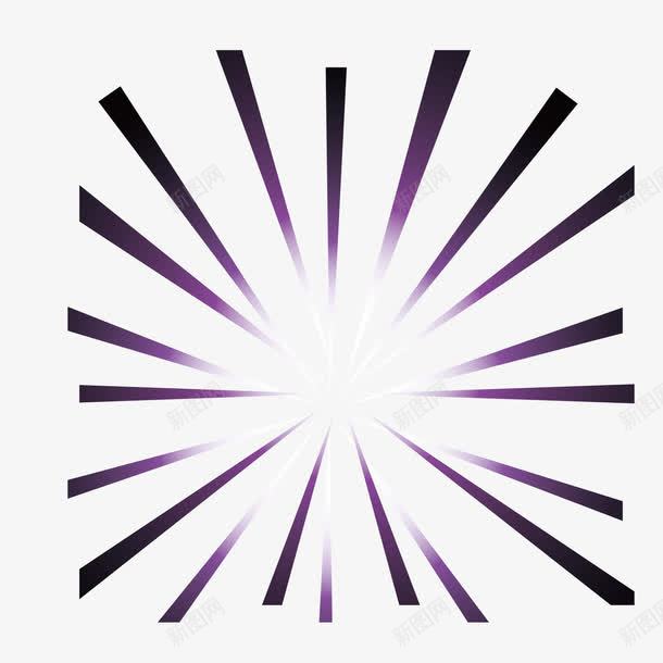 紫色渐变线条放射性图案png免抠素材_88icon https://88icon.com 放射性图案 放射性线条 渐变 紫色 线条