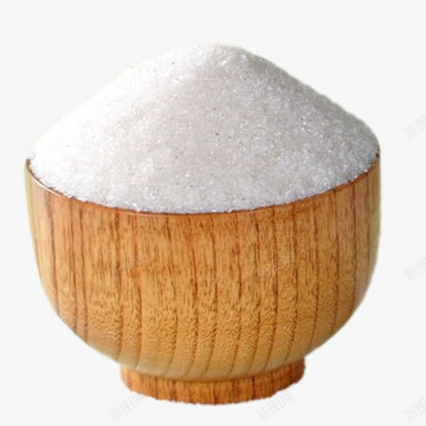 木碗里的白砂糖png免抠素材_88icon https://88icon.com 产品实物 免费png素材 白砂糖 白糖 绿色食品