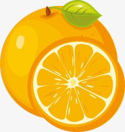 金橘柠檬切开的橙子图高清图片
