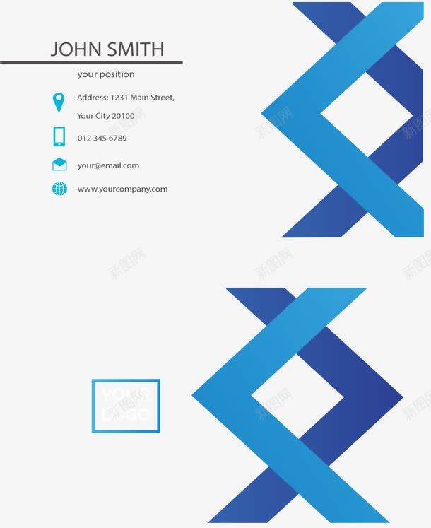交叉蓝色几何结构名片模板png免抠素材_88icon https://88icon.com 介绍卡片 名片底图 名片样机 名片模板 商务名片 抽象结构 蓝色