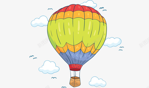 儿童节彩色热气球矢量图ai免抠素材_88icon https://88icon.com 儿童节 儿童节热气球 彩色热气球 漂浮热气球 热气球 矢量png 矢量图