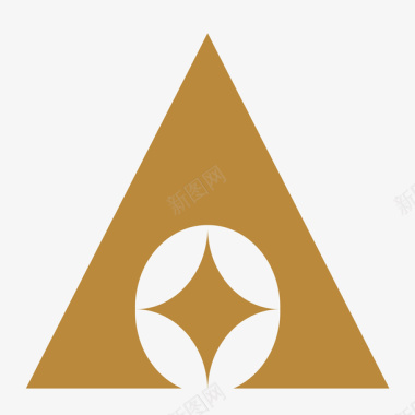 尖锐金色中国农业发展银行logo图标图标