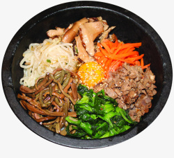 韩式烤肉蘸料美味韩料韩式烤肉拌饭高清图片