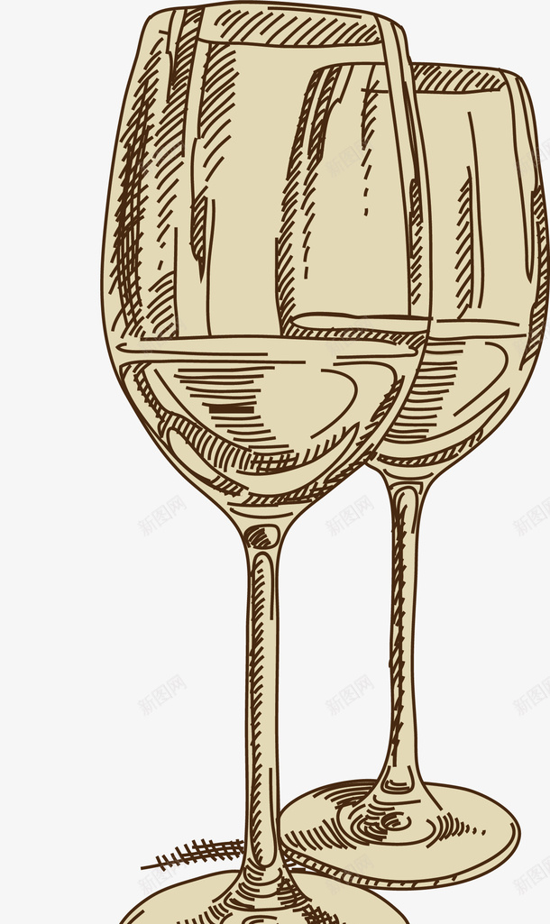 两个酒杯手绘速写红酒葡萄酒png免抠素材_88icon https://88icon.com 两个酒杯 两个酒杯矢量手绘速写红酒葡萄酒元素免费下载 复古 插画设计 欧式 欧式复古 欧式插画 素描 素描风格 绘画 美术复古插画