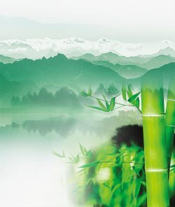 中国风企业文化竹子素材