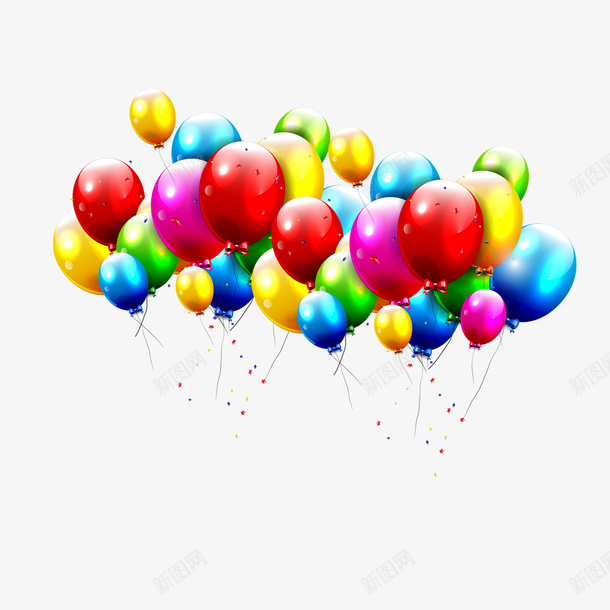 浪漫气球卡通海报psd免抠素材_88icon https://88icon.com 七彩气球 卡通气球 彩色气球 气球堆 气球墙 海报设计 漂浮物