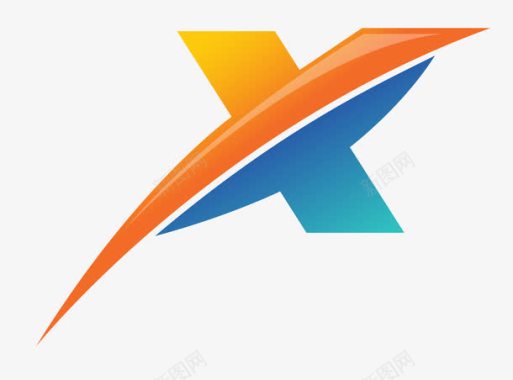 矢量X光片X商标LOGO图标图标