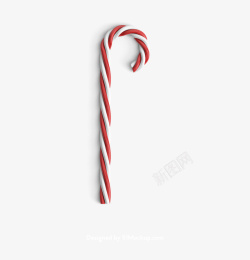 精美圣诞节圣诞节棒棒糖拐杖高清图片