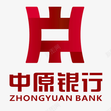 光泽红色中原银行logo标志图标图标