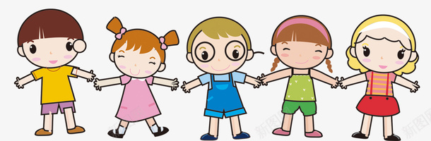 卡通手绘手拉手的小朋友png免抠素材_88icon https://88icon.com 61 五个小孩 儿童 儿童节 六一 卡通 友谊 友谊万岁 小朋友 彩色 手拉手 手绘 拉手图标 活泼的生命