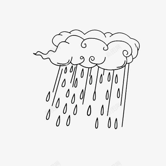 手绘黑色下雨云简笔画png免抠素材_88icon https://88icon.com 下雨云 云 云朵 云简笔画 手绘 手绘画 祥云 简笔画