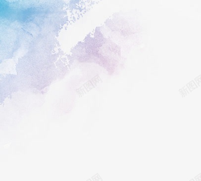 彩色水墨蓝色白云png免抠素材_88icon https://88icon.com 彩色 水墨 白云 蓝色