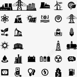 石油能源图标高清图片