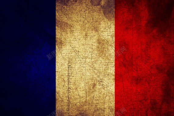 怀旧法国国旗背景