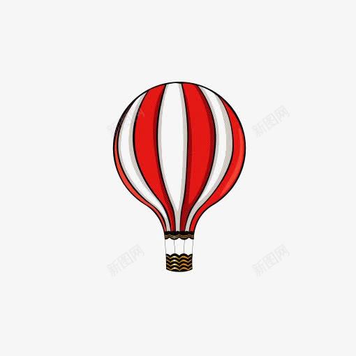 卡通热气球png免抠素材_88icon https://88icon.com 手绘热气球 热气球免扣元素 热气球插画 红色热气球