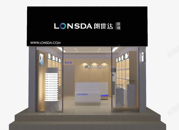 店面效果图png免抠素材_88icon https://88icon.com 店面 店面效果图 效果图 素材 装修