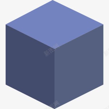 立方体立方体图标图标