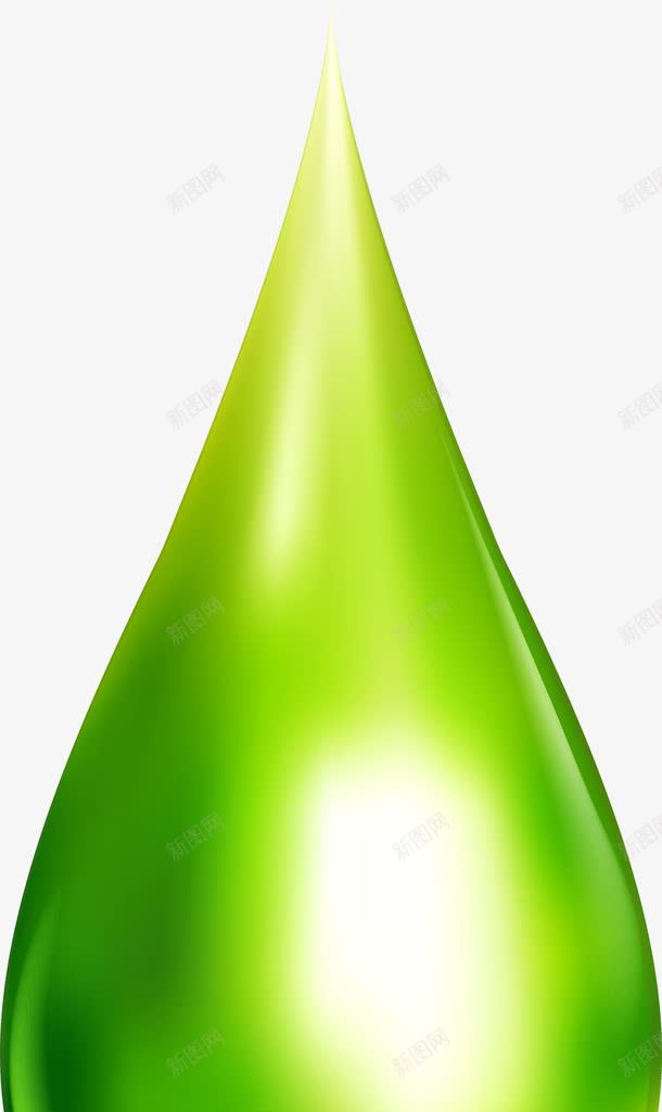 绿色水滴png免抠素材_88icon https://88icon.com 水滴 水珠 滴水 绿色 露水 露珠