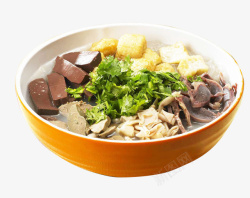砂锅菜特色老鸭粉丝汤煲高清图片